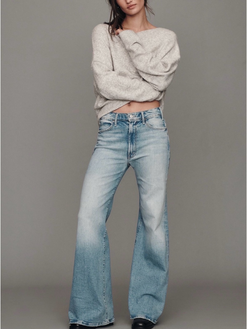 MOTHER Hustle Roller Jeans - size 29 - Picture 2 of 5